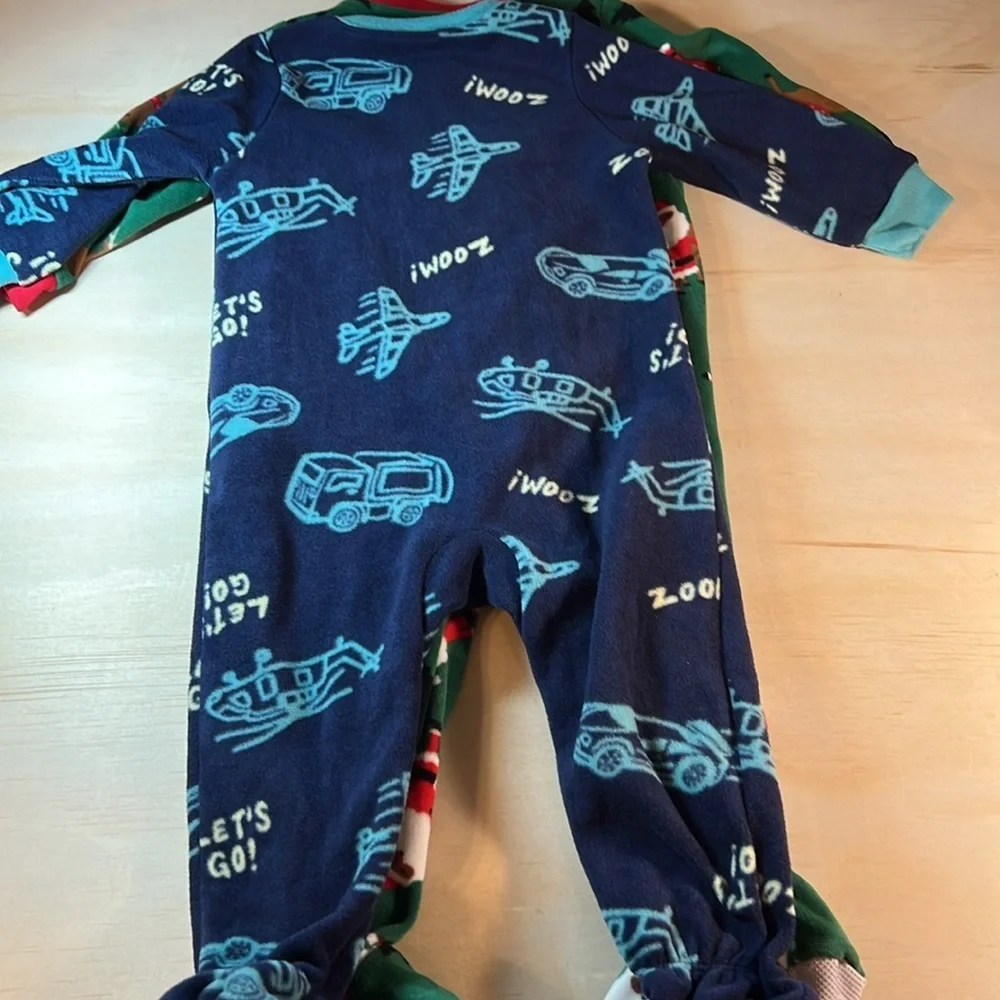 Carter's Festive and Fun Baby Sleepers Trio